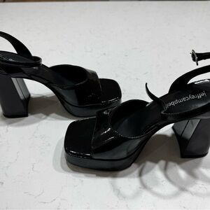 Jeffrey Campbell Black Patent Leather Heels